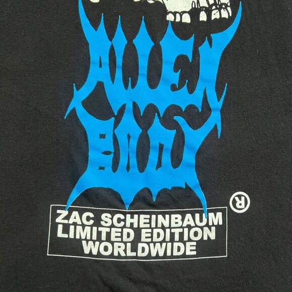 Alien Body Zac Scheinbaum Limited Edition Worldwide Long Sleeve T Shirt XL - Picture 5 of 12